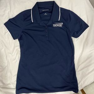 navy athletic top - port authority